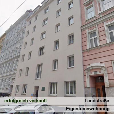 IFWI Immobilien 1030 Wien Landstraße erfolgreich verkauft